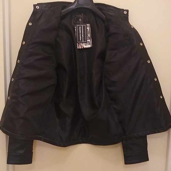 Men's Leather Shirt - Small - NWT - Picture 3 of 4